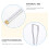 White Mechanical Keyboard Key Puller ABS Portable Keycap Remover 4