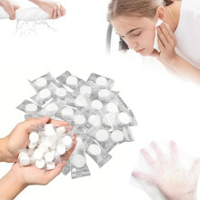 Compressed Towels 200 Pack Extra Large Magic Cotton Towels Soft Reusable Travel Friendly