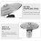 Rainproof Smokestack Cover Stainless Steel 1set 5