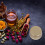 9Pcs Golden Tinplate Multi-Purpose Jar for Tea Candy Gifts 6