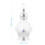 1Pc Vintage Style Silver Perfume Dispenser Storage Bottle 2