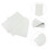 5 Pcs Baseball Bases Kickball Base Set 41.5x40cm White 8