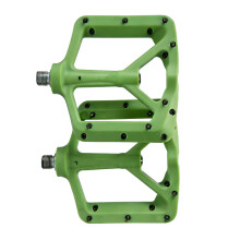 Seal Bearings Cycling Platform Pedals Light Weight Nylon-Green