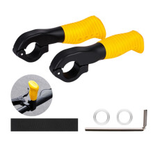 Nonslip Bicycles Handlebar Grips Bicycles Extension-Yellow