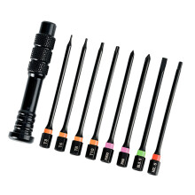 Screwdriver Set For Fishing Reel Alloy Steel Construction And