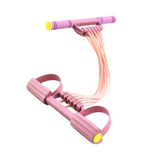 Praktisches Gummi-Zuggurt-Übungsband, geeignet für Yoga,-Rosa