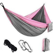 Camping Hammock 270x140cm Lightweight Tear‑Resistant Nylon, Ultralight Breathable Outdoor Travel Hammock