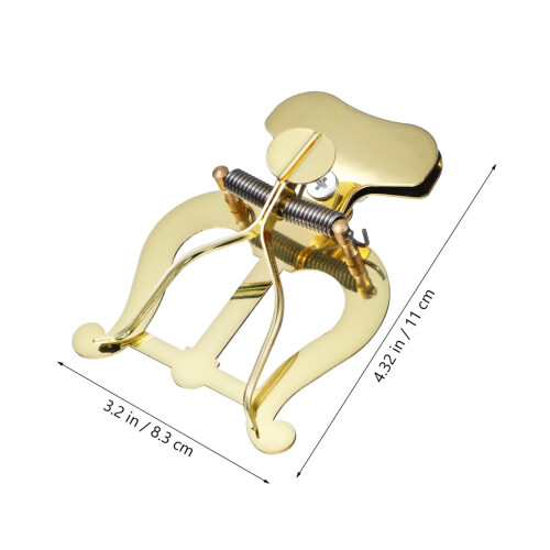 Marching Band Music Holder Flip Folder for Brass Instruments with Secure Attachment and Quick Flip Design 2