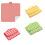 Foldable Picnic Blanket Set Waterproof Gingham Outdoor Mat with Strap, Durable Edge Binding, 3Pack 1