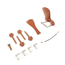Professional Violin Accessories Set with Chin Rest Bridge Tuner for Beginners and Balanced Sound