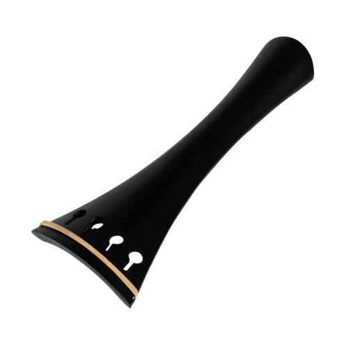 Violin Tailpiece 4.3x10.5cm Wood String Plate Component, Exact Fit Design for Easy Replacement