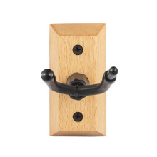 Violin Wall Hanger with Bow Holder, Wooden Viola Wall Mount Hook for Secure and Space Saving Display