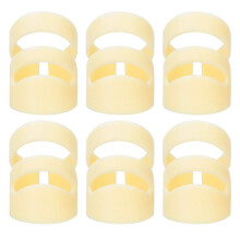 Large Size Guitar Finger Picks Set of 6 for Acoustic and Classical Guitars, Clear Sound Quality