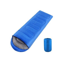 Ultralight Waterproof Camping Sleeping Bag with Hood, Breathable Cotton Fill, Compact Outdoor Travel 210x75