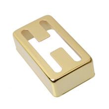 E-Gitarren-Tonabnehmer-Humbucker-Abdeckung, H-förmige-Golden