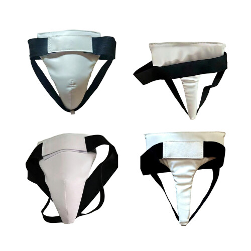 Thicken Groin Guard PU Texture for Men and- Straw mat  large 1