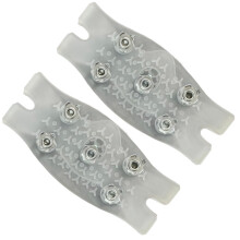 Ice Traction Cleats for Boots with Enhanced Grip, Rubber Snow Grips for Winter Walking, Lightweight and Weatherproof