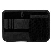 EDC Waist Pack Oxford Cloth Tactical Tool Belt Pouch with Organized Storage for Hiking Camping Hunting (Black)