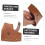 Leather Axe Sheath Hatchet Cover for Camping, Durable Leather Construction Blade Protection 5