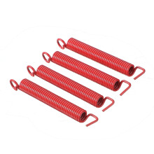 Pack de 4 ressorts de guitare en métal adaptés à un-Rouge