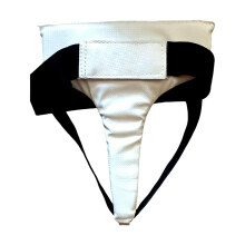 Flexible Breathable Groin Guard for Safe- Straw mat large