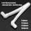 Universal Pool Supply V Clip High Strength Pool-12 pieces 6