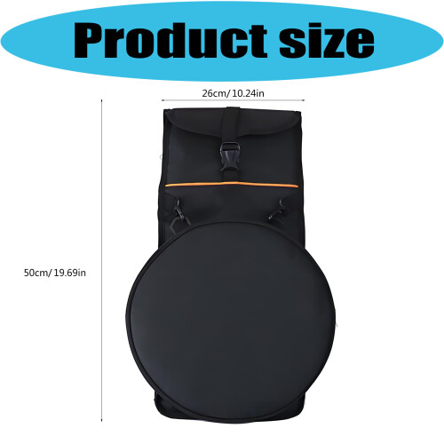 Dumb Drum Backpack with Padded Interior Adjustable Shoulder 2