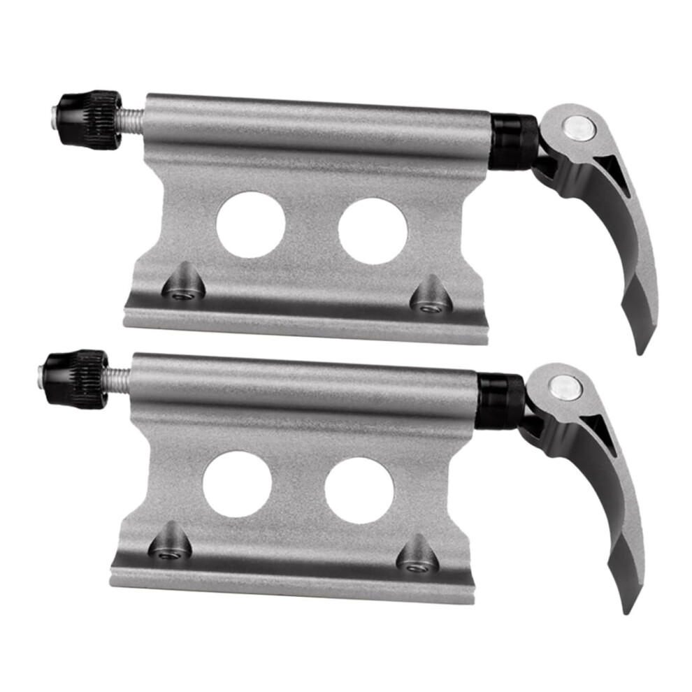 2Pcs Bike Fork Mount Quick Release Aluminum Holder For Car And Suv Transport, Secure And Durable 9330225381488