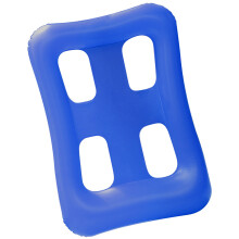 Inflatable Pool Float Air Mat Airbed Pool Blow up-Navy Blue