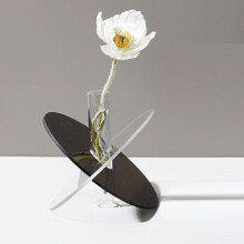 Smooth Acrylic Vase Minimalist Design