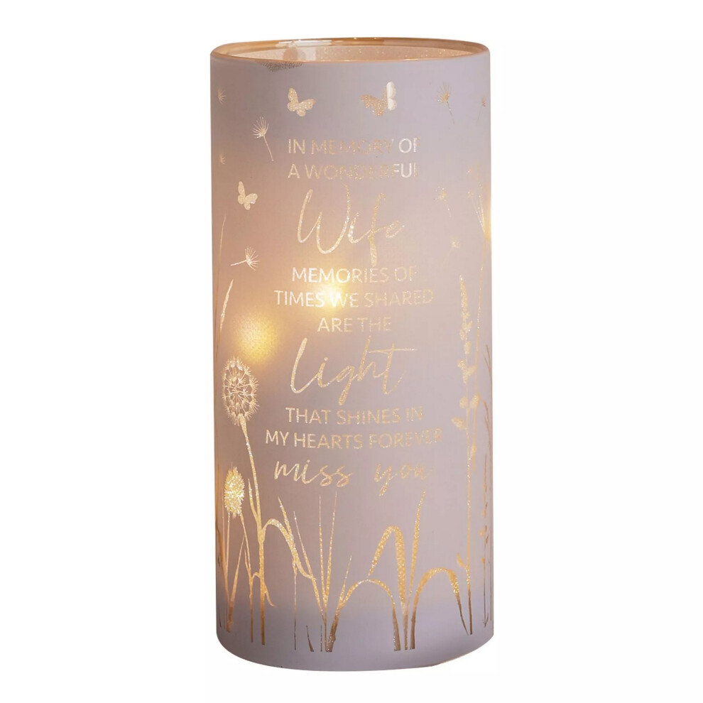 Celebrations Thoughts Of You Wife Tube Lamp