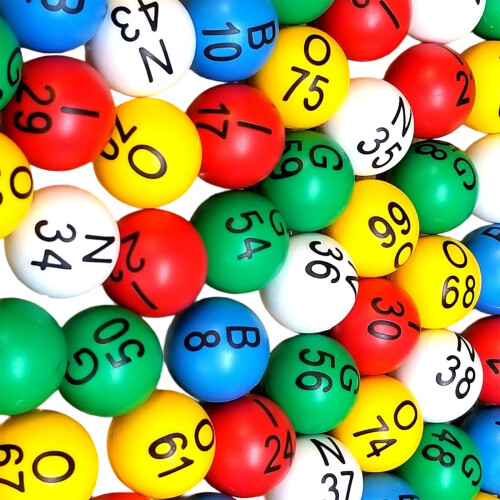 Multicolor Professional Bingo Ball Party Motion Scratch