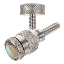Steel Silver Saxophone Neck Screw 0.5CM Alto Tenor Sax Replacement Part for Secure Neck Connection