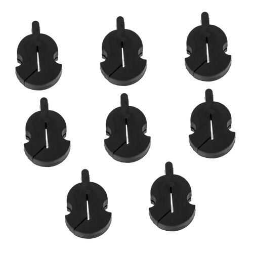 8pcs Rubber Violin Practice Mute Set for Quiet Noise Reduction and Beginner Friendly Use