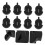 8pcs Rubber Violin Practice Mute Set for Quiet Noise Reduction and Beginner Friendly Use 3