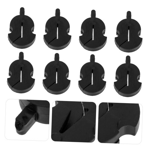 8pcs Rubber Violin Practice Mute Set for Quiet Noise Reduction and Beginner Friendly Use 2
