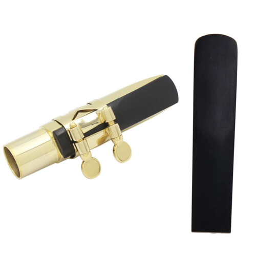2pcs Synthetic Clarinet Reeds Set Durable Resin Construction Consistent Tone for Practice and Performance