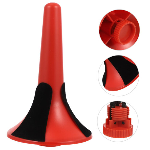Trumpet Stand with Detachable Legs, Foldable Metal Holder, Stable Support, Red Compact Design 2