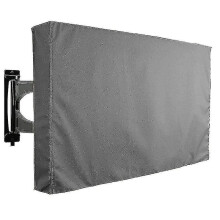 (Please refer to the instruction manual for use, grey) 22 "to 75" Outdoor Tv Screen Dust Jacket High Quality Oxford 600d Black Beige Tv Box