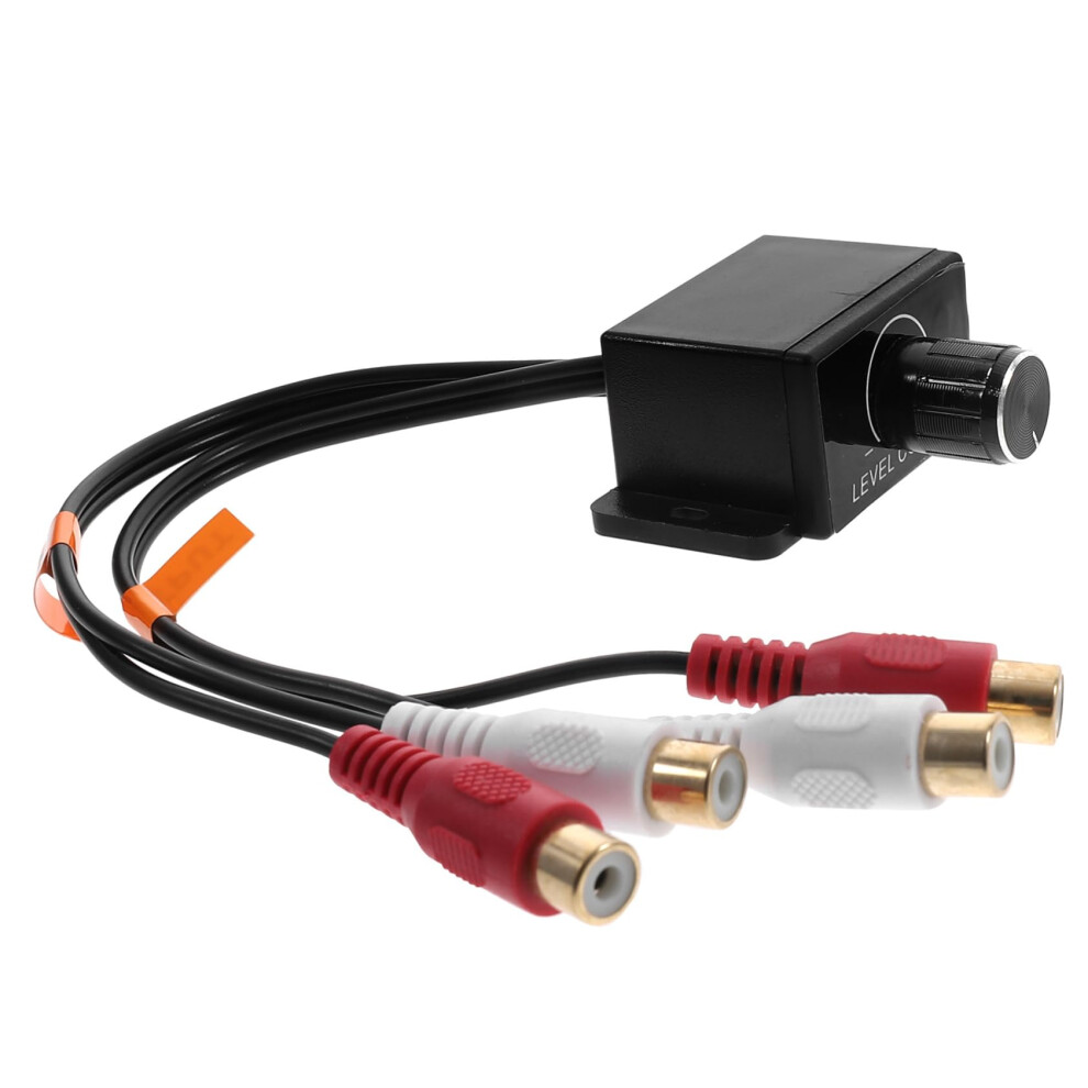 Car Audio Volume Control Knob And Bass Level Adjuster Rca Inline Amplifier Remote Subwoofer Controller 9330225381754
