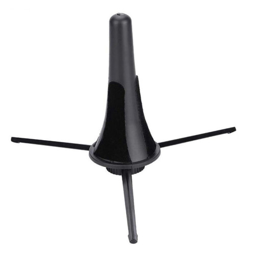 Clarinet Stand with Secure Support, Foldable Compact Design, Soft Padded Protection