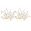 1 Pair Imitation Pearl Bride Wedding Shoe Ornament 1