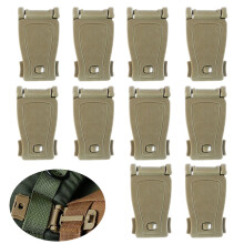 10pcs Web Buckles Strap Clip Strap Management Tool For