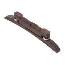 Rosewood Mandolin Bridge Adjustable Replacement for Crisp Clear Sound and Professional Tone Upgrade