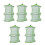 5Pz Rete Nylon Pieghevole Verde Retino Portatile 6