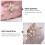 1 Pair Imitation Pearl Bride Wedding Shoe Ornament 5