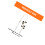 Dog Doorbell White Bell for Training Durable Cotton Rope Design 2