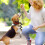 Dog Doorbell White Bell for Training Durable Cotton Rope Design 7