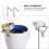 2Pcs Stainless Steel Thermometer Clips for Coffee Cups Kitchen Use 5