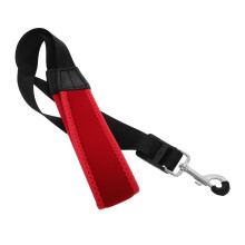 Red Padded Adjustable Alto Saxophone Neck Strap and Soft Comfortable Clarinet Harness for Adults and Kids